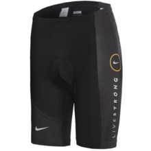 Nike Livestrong LAF Cycling Shorts (For Men) in Black - Closeouts