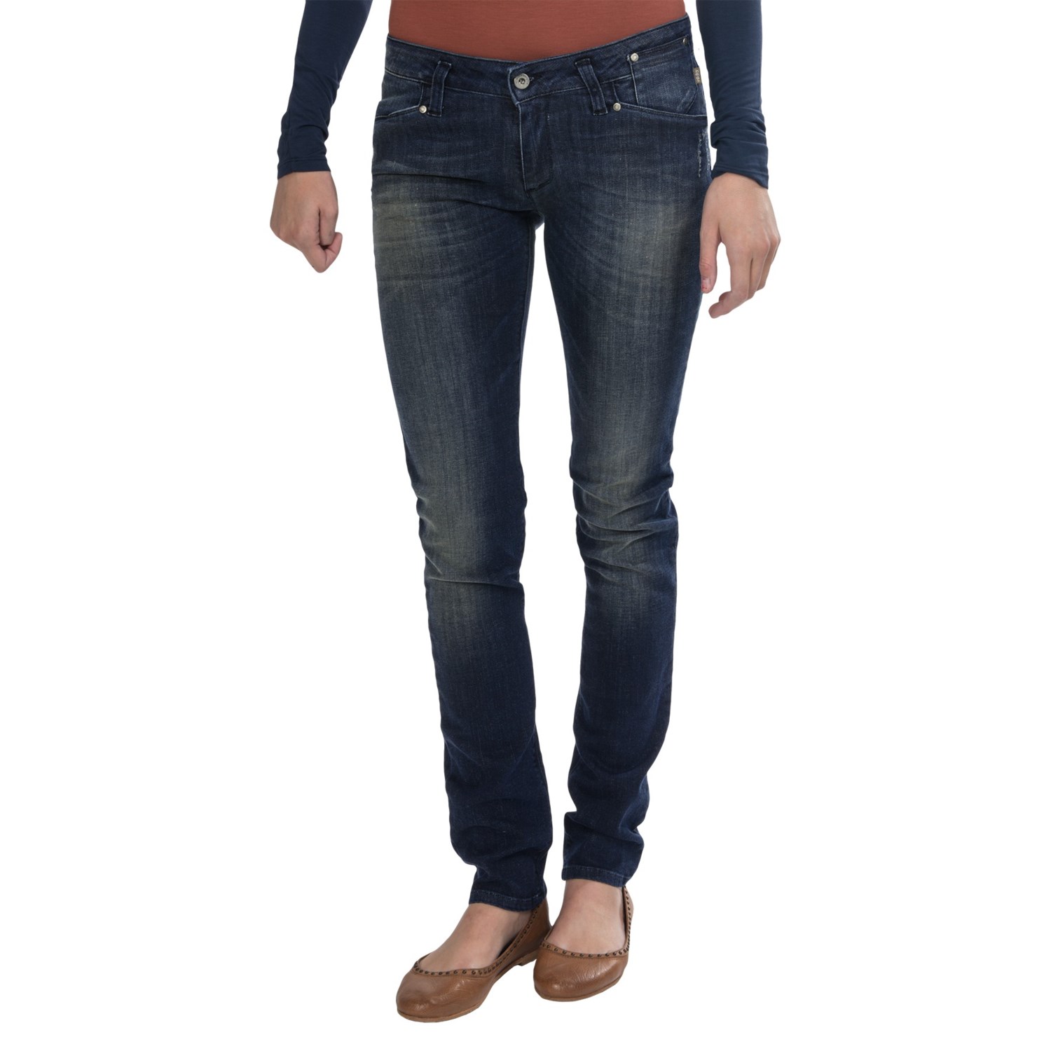 low rise skinny leg jeans