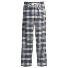 Nina Capri Flannel Lounge Pants (For Women) in Natural/Black/Blue/Red/Grey Plaid - Closeouts
