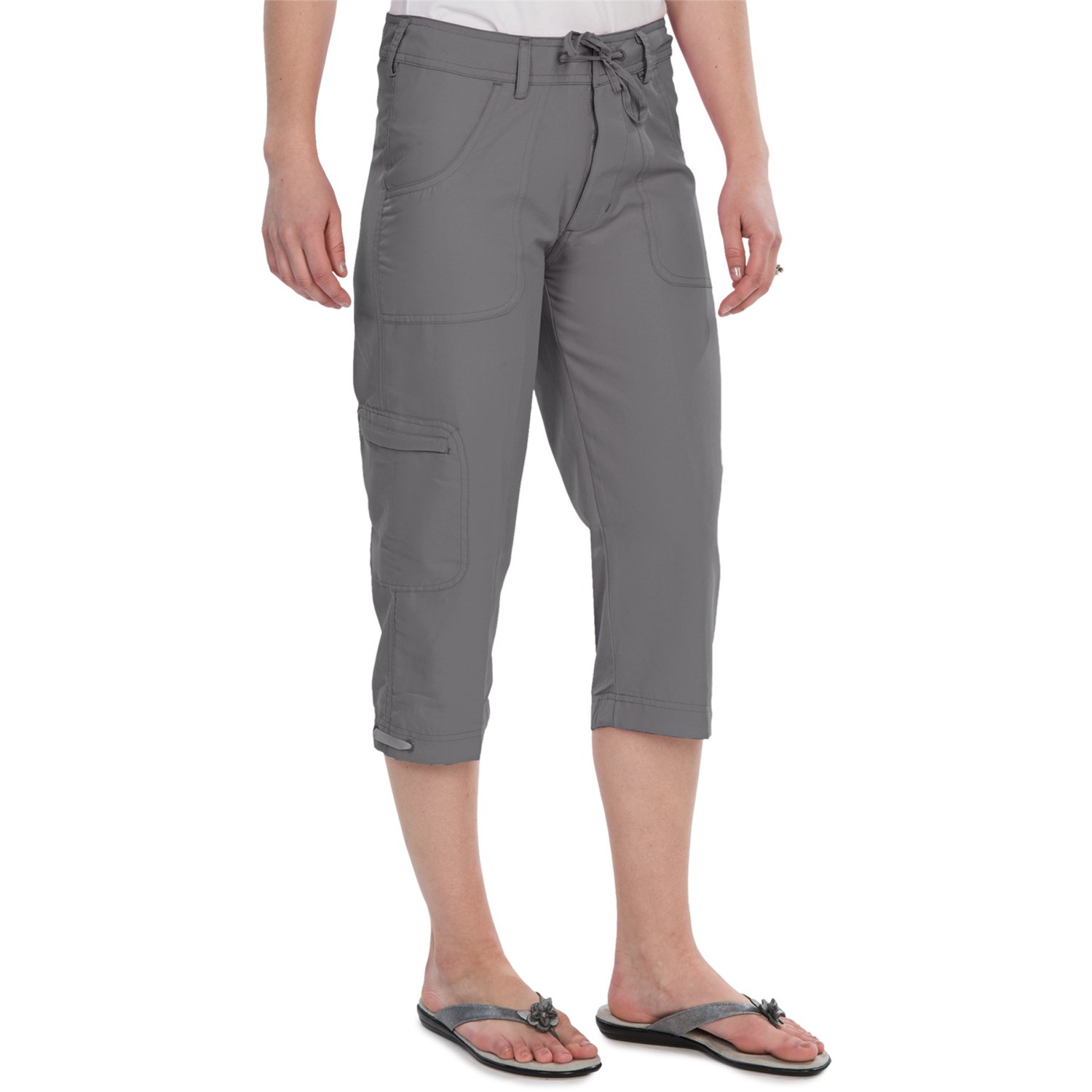 ladies cargo capris