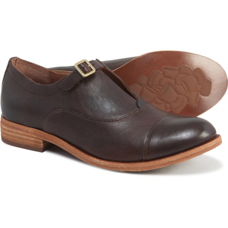 UPC 887110260483 product image for Niseda Oxford Shoes - Leather, Dark Brown (For Women) - DARK BROWN (6 ) | upcitemdb.com