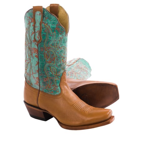 Nocona Karma Bliss Cowboy Boots Square Toe (For Women)