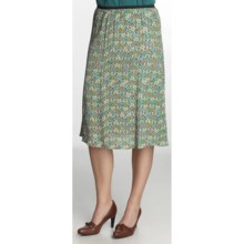 Nomadic Traders A-Line Moss Crepe Skirt (For Women) in Geo - Closeouts