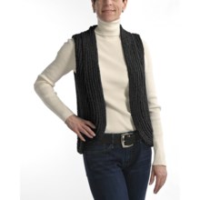 Nomadic Traders Anya Knit Vest (For Women) in Black - Closeouts