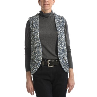 Nomadic Traders Anya Knit Vest (For Women) in Tweed Stonewash