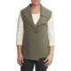 Nomadic Traders Asymmetric Vest - Boiled Wool (For Women)