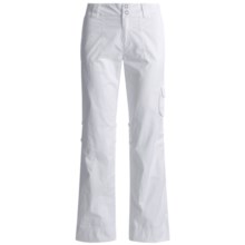 Nomadic Traders Cotton Twill Pants - Convertible (For Women) in White - Closeouts