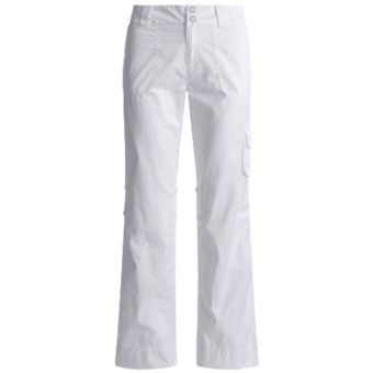 Nomadic Traders Cotton Twill Pants - Convertible (For Women) in White
