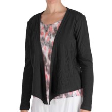 Nomadic Traders Double-Knit Shrug - Long Sleeve (For Women) in Black - Closeouts