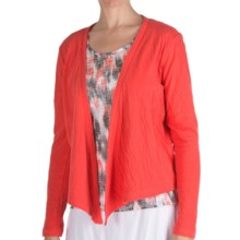 Nomadic Traders Double-Knit Shrug - Long Sleeve (For Women) in Watermelon - Closeouts