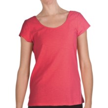 Nomadic Traders Garment-Dyed Lulu Shirt - Slub Cotton, Short Sleeve (For Women) in Rosetta - Closeouts