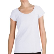 Nomadic Traders Garment-Dyed Lulu Shirt - Slub Cotton, Short Sleeve (For Women) in White - Closeouts