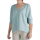 Nomadic Traders Heather Stripe Shirt - 3/4 Sleeve  (For Women)