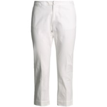Nomadic Traders High Tide Audrey Crop Pants - Stretch Cotton Twill (For Women) in White - Closeouts