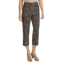 Nomadic Traders Kenya Crop Pants (For Women) in Zebra - Closeouts