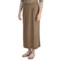 Nomadic Traders Maxi Skirt - Stretch Jersey Knit (For Women) in Java Heather