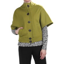 Nomadic Traders Noma Cape - French Terry (For Women) in Citron - Closeouts