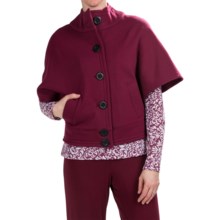 Nomadic Traders Noma Cape - French Terry (For Women) in Sangria - Closeouts