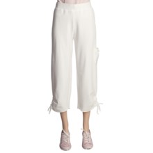 Nomadic Traders Pacifica Capri Pant - Stretch Cotton, French Terry (For Women) in White - Closeouts