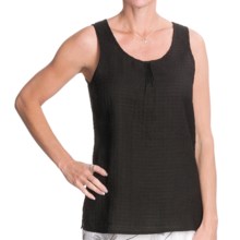 Nomadic Traders Pintuck Shirt - Sleeveless (For Women) in Black - Closeouts