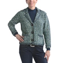Nomadic Traders Riley Jacket - Knit Tweed (For Women) in Wintergreen - Closeouts