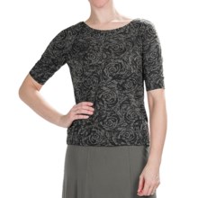 Nomadic Traders Route 66 Shirt - Elbow Sleeve (For Women) in Pewter Tempo - Closeouts