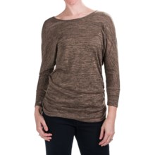 Nomadic Traders Savvy Larkspur Knit Shirt - Long Sleeve (For Women) in Mocha - Closeouts