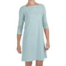Nomadic Traders Shoreline Dress - 3/4 Sleeve (For Women) in Seamist - Closeouts
