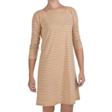 Nomadic Traders Shoreline Dress - 3/4 Sleeve (For Women) in Sorbet - Closeouts
