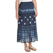 Nomadic Traders Tie-Dye Skirt (For Women) in Navy Tie Dye - Closeouts