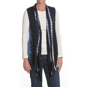 Nomadic Traders Topsey Turvy Vest - Tie-Dye Knit (For Women) in Denim