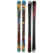 Nordica Ace of Spades TI Alpine Skis - Park and Pipe in Brown/Turquoise - Closeouts