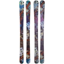 Nordica Dead Money Alpine Skis - Twin Tip, Park and Pipe in Turquoise/Pink - Closeouts
