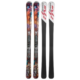 Nordica Infinite Alpine Skis - XBI Bindings (For Women) in Violet/Orange