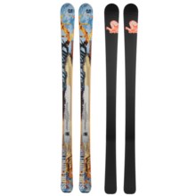 Nordica Steadfast Alpine Skis - All-Mountain in Dark Blue/Orange - Closeouts
