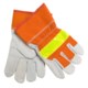 North American Trading Deerskin Gloves with Reflective Strip - Insulated (For Men and Women)