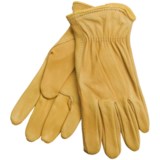 North American Trading Deerskin Work Gloves - Unlined (For Women)