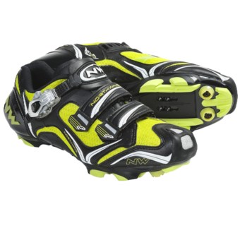 Northwave Striker S.B.S. Mountain Bike Shoes (For Men) in Black/Green