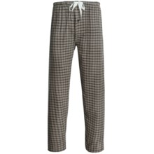 Northwest Blue Flannel Lounge Pants (For Men) in Olive - 2nds