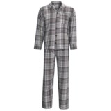 Northwest Blue Flannel Pajamas - Long Sleeve (For Men)