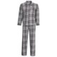 Northwest Blue Flannel Pajamas - Long Sleeve (For Men)