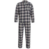 Northwest Blue Flannel Pajamas - Long Sleeve (For Men)