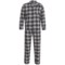 Northwest Blue Flannel Pajamas - Long Sleeve (For Men) in Natural
