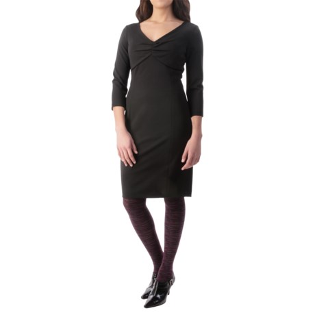 NYDJ Alana Stretch Matte Jersey Dress 3/4 Sleeve (For Women)