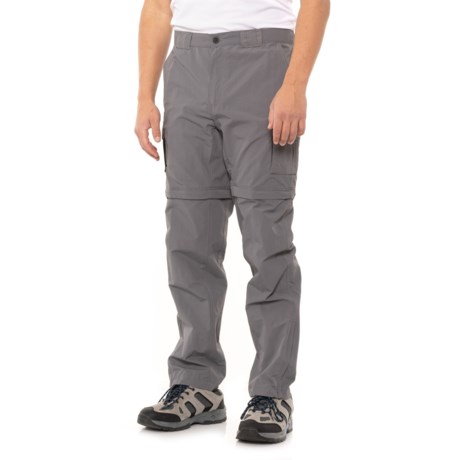 Swiss Alps Nylon Convertible Pants (For Men) - CASTLE ROCK GREY (XL )
