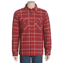 Oakley Arctic Chill Woven Shirt - Long Sleeve (For Men) in Red Night - Closeouts
