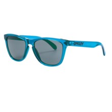 Oakley Frogskin Sunglasses in Acid Blue/Grey - Closeouts