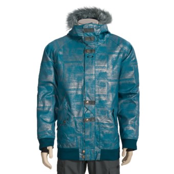 Oakley Landic Ski Jacket - Waterproof, Insulated (For Men) in Legion Blue/Foil