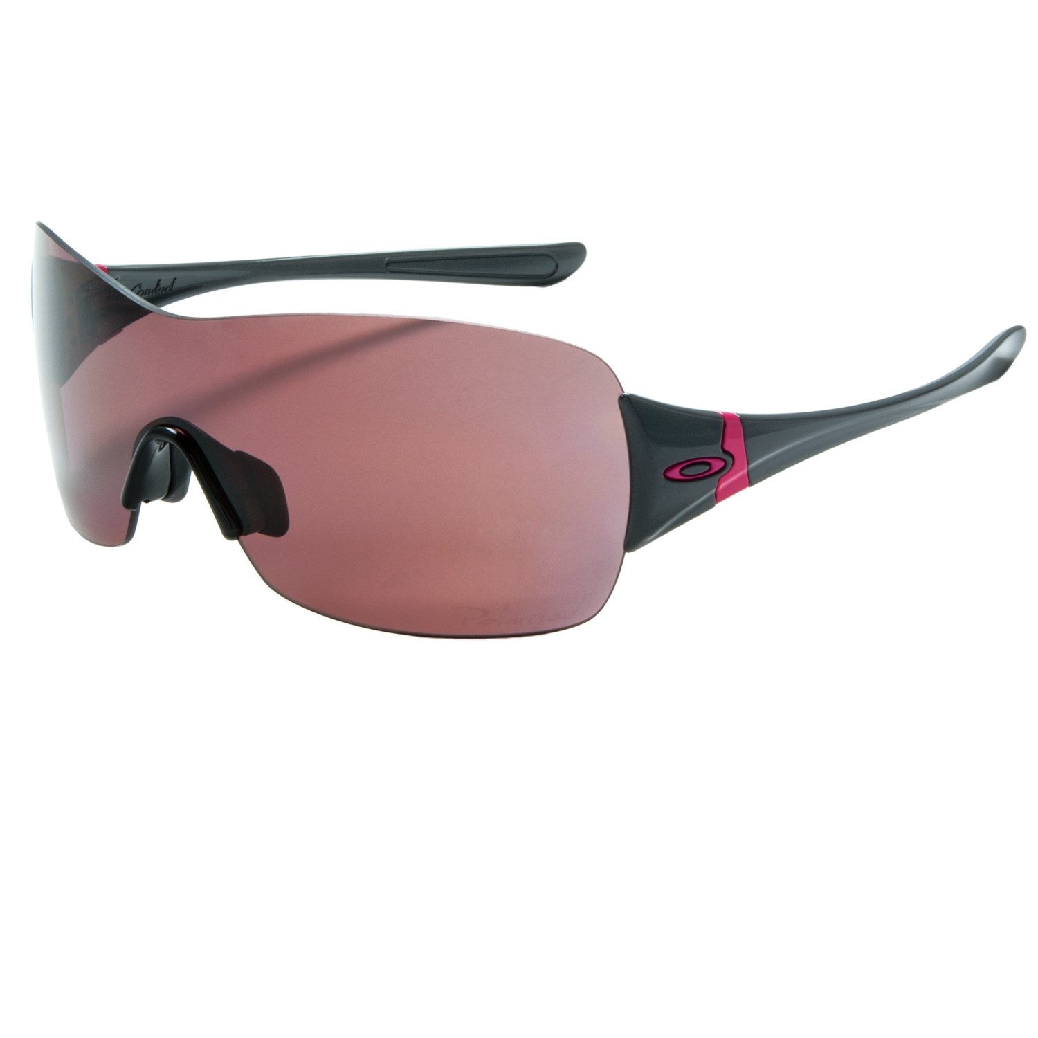 Oakley Miss Conduct Squared Sunglasses Polarized (For Women) Save 30