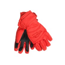 Obermeyer Alpine Gloves - Water Resistant, Insulated (For Girls) in Poppy - Closeouts